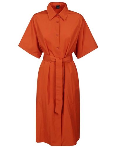 Aspesi Dresses > day dresses > shirt dresses - Orange