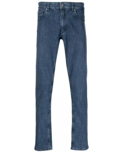 Lardini Jeans > slim-fit jeans - Bleu