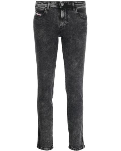 DIESEL 2015 Babhila L.32 Slim-Fit Jeans - Grau
