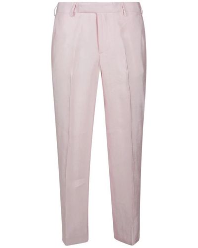 PT Torino Straight Trousers - Pink