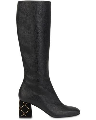 Pollini High Boots - Black