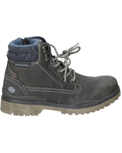 Dockers Shoes > boots > lace-up boots - Gris