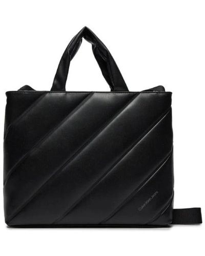 Calvin Klein Schwarze handtasche mit schulterriemen