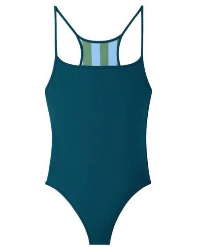 Sunnei One-piece reversible swimsuit - Blau