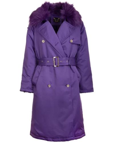 Fracomina Coats > trench coats - Violet