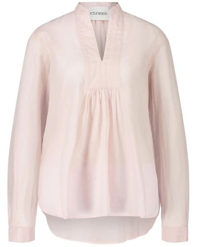 Closed Blouses - Pink