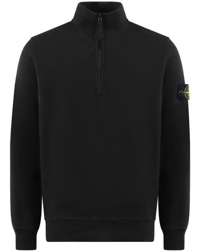 Stone Island Sweatshirts - Black