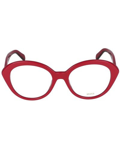 Emilio Pucci Glasses - Red