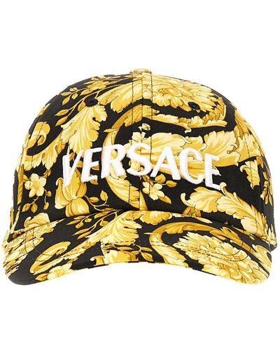 Versace Stilvolle cappelli für einen modischen look - Gelb
