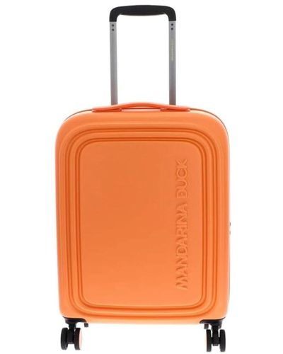 Mandarina Duck Logoduck trolley - Arancione
