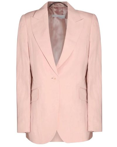 Stella McCartney Leichte rosa jacken - natürlicher stil - Pink