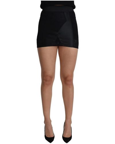 Dolce & Gabbana Short Shorts - Schwarz