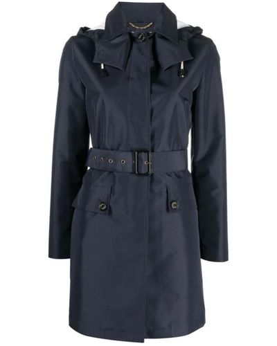 Sealup Coats > belted coats - Bleu