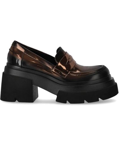 Elena Iachi Shoes > flats > loafers - Noir