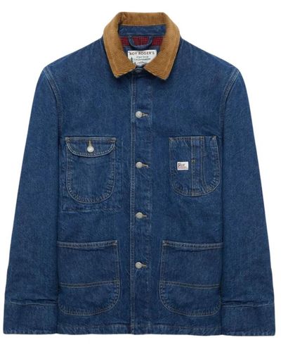 Roy Rogers Giacca in denim - Blu