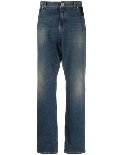 Balmain Straight jeans - Blu