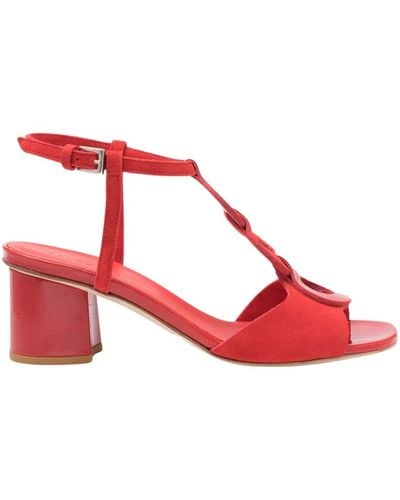Roberto Del Carlo Shoes > sandals > high heel sandals - Rouge