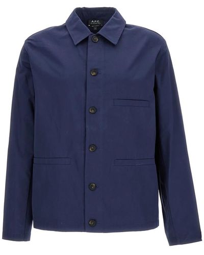 A.P.C. Jackets > light jackets - Bleu