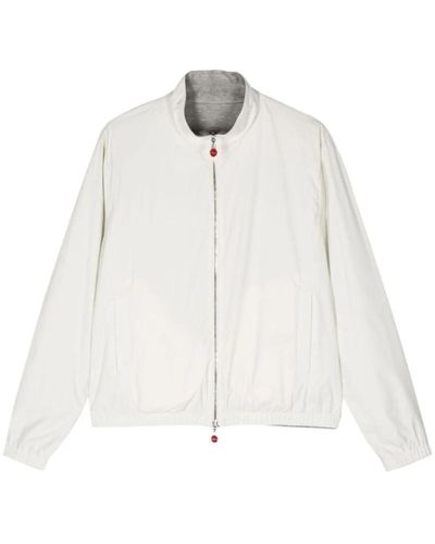 Kiton Jackets > light jackets - Blanc