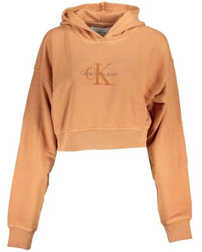 Calvin Klein Hoodies - Orange
