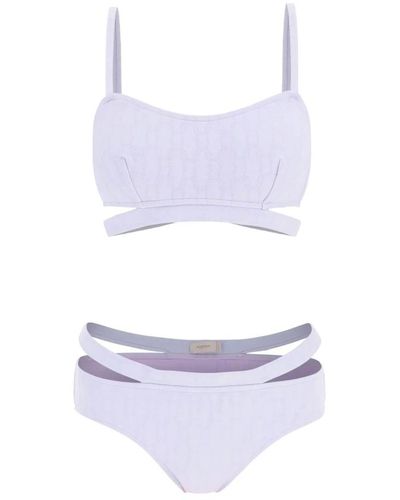 Agnona Swimwear > bikinis - Blanc