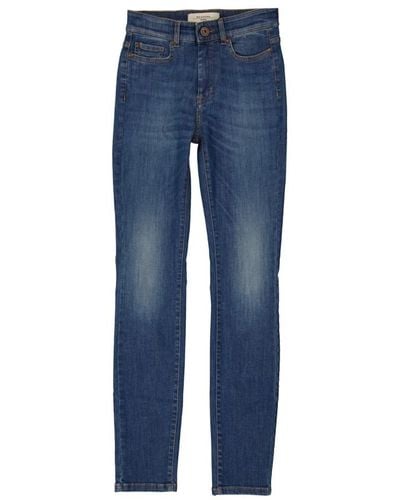 Weekend by Maxmara High-waist-jeans mit fünf taschen - Blau