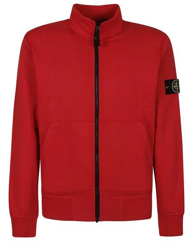 Stone Island Casual hoodie sweatshirt - Rot