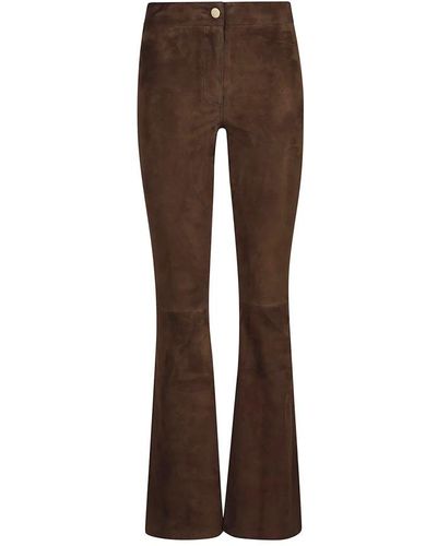 Arma Wide Trousers - Brown