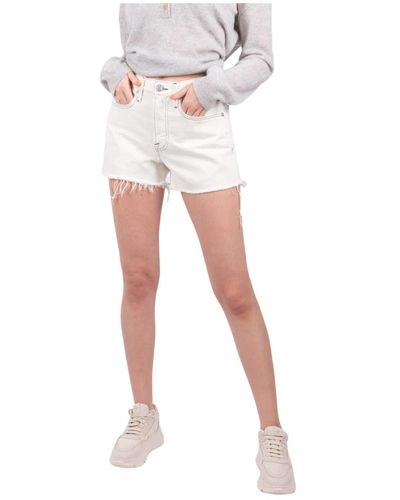 FRAME Shorts - Blanc