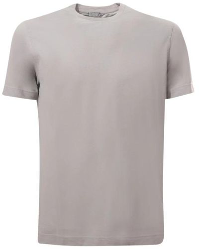 Zanone T-Shirts - Gray
