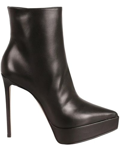 Le Silla Heeled Boots - Black