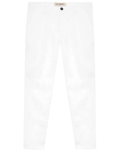 Roy Rogers Trousers > chinos - Blanc