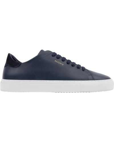 Axel Arigato Clean 90 Navy Low Top Sneakers - Blau