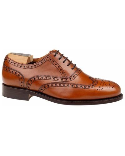 BERWICK  1707 Business Shoes - Brown