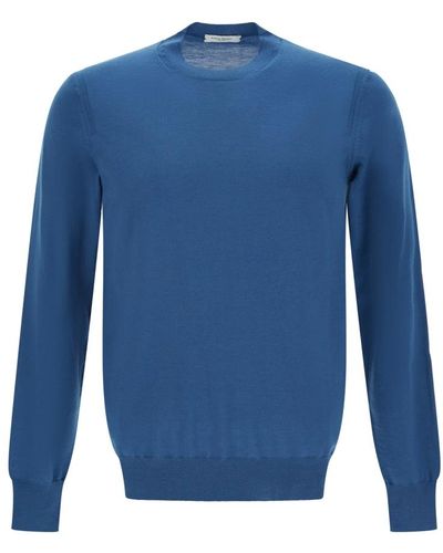 Paolo Pecora Knitwear > round-neck knitwear - Bleu
