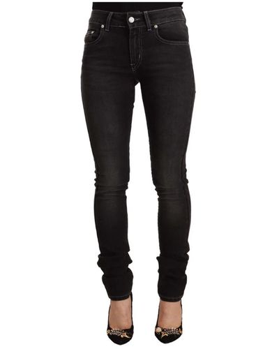 Gianfranco Ferré Jeans > slim-fit jeans - Noir