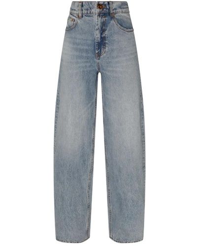 Zimmermann Oversize barrel jeans - Blau