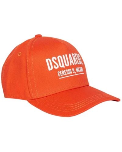 DSquared² Caps - Orange