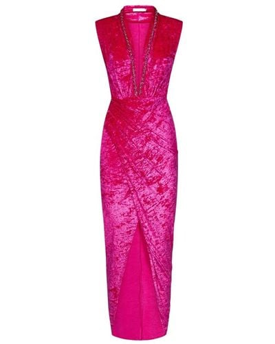 Amen Fuchsia Kleid Aw23 für Frauen - Pink