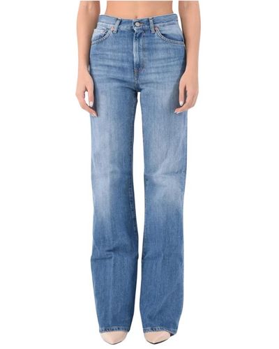 Dondup Wide jeans - Blau