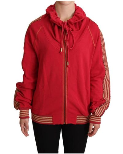 John Galliano Sweatshirts & hoodies > zip-throughs - Rouge