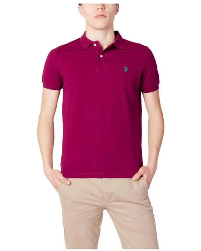 U.S. POLO ASSN. Polo Shirts - Purple