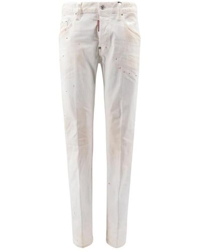 DSquared² Leather trousers - Grigio