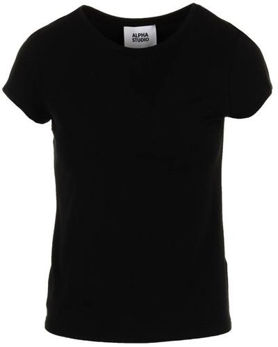 Alpha Studio T-Shirts - Black