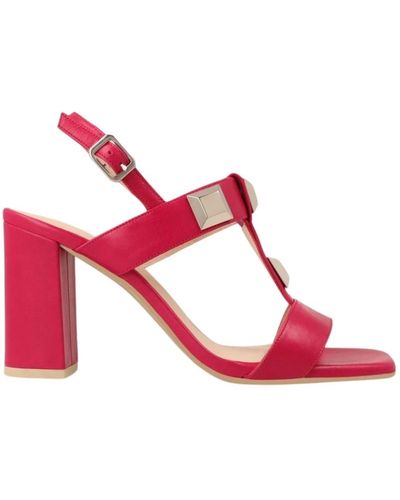 Lodi High Heel Sandals - Pink