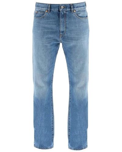 Valentino Baumwoll-denim-jeans - Blau