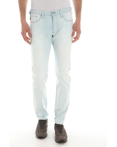 Armani Jeans Jeans > slim-fit jeans - Bleu
