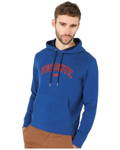 Vicomte A. Sweatshirts & hoodies > hoodies - Bleu
