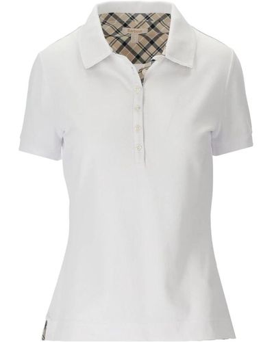 Barbour T-shirt - Weiß