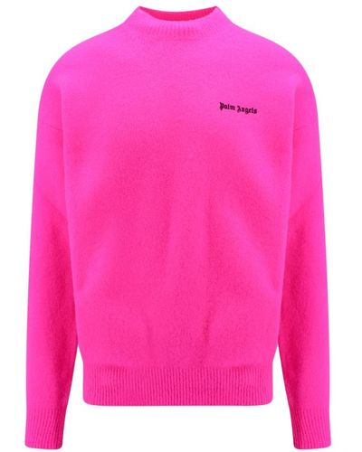 Palm Angels Sweatshirts - Rose